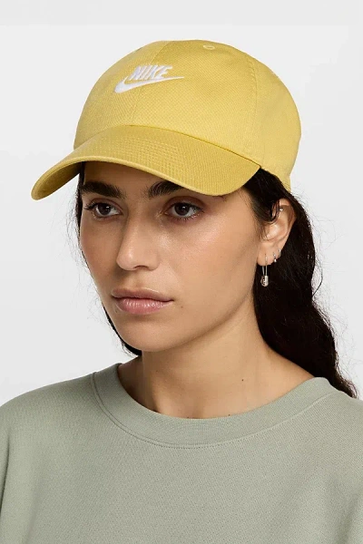 Nike Club Futura Wash Baseball Hat In Gold, Men's At Urban Outfitters