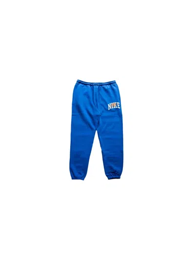 Nike Club "game Royal/safety Orange" Track Pants In Blau
