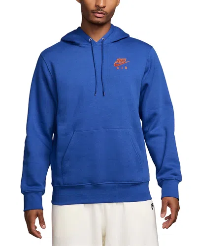 Nike Club Graphic Hoodie In Blue