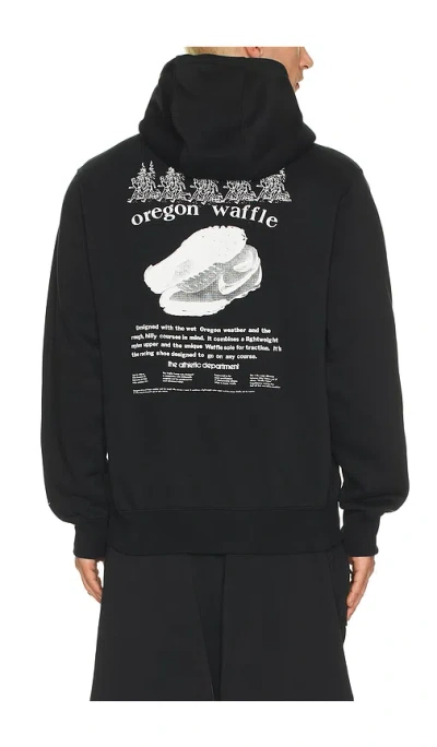 Nike Club Hoodie Run Reissue In Black