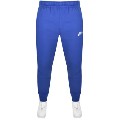 Nike Sportswear Club Pocket Fleece Joggers In Game Royal/game Royal/white