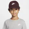 Nike Club Kids' Unstructured Futura Wash Cap In Red