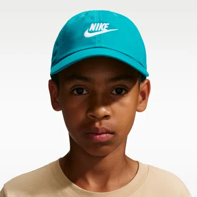 Nike Club Kids' Unstructured Futura Wash Cap In Green