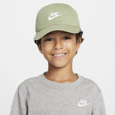 Nike Club Kids' Unstructured Futura Wash Cap In Green
