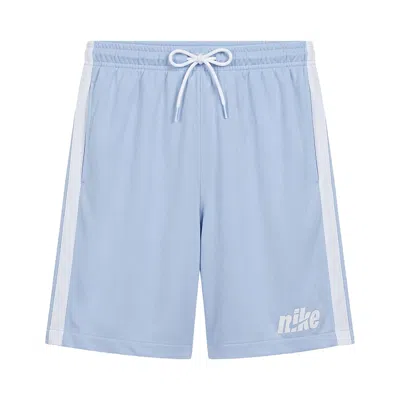 Pre-owned Nike Club Knit Flow Shorts 'hydrogen Blue/white' | Men's Size L