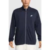 Nike Club Knit Jacket In Blue