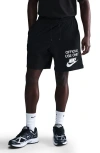 Nike Club Knit Official Shorts In Black
