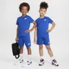 Nike Club Little Kids' Knit Shorts Set In Blue