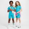 Nike Little Kids' 2-piece Knit Shorts Set In Green