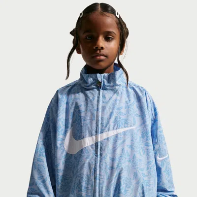 Nike Club Little Kids' Woven Jacket In Blue