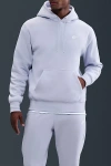 Nike Club Fleece Pullover Hoodie In Gray