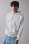 Nike Club Logo Fleece Pullover Hoodie Sweatshirt In Sail, Men's At Urban Outfitters