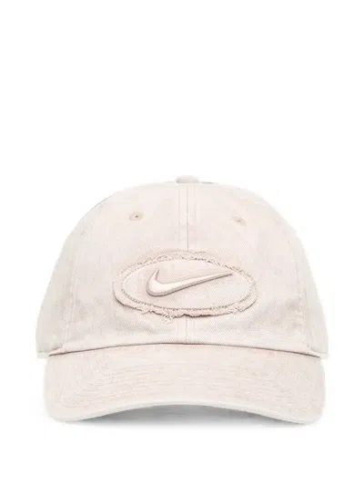 Nike Club Logo-patch Cap In Neutral