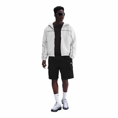 Nike Club Men's Fleece Cargo Shorts In Black