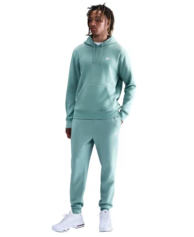 Nike Club Men's Fleece Drawstring Joggers Pants In Blue