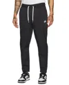 Nike Club Men's Woven Tapered Leg Pants In Black,white