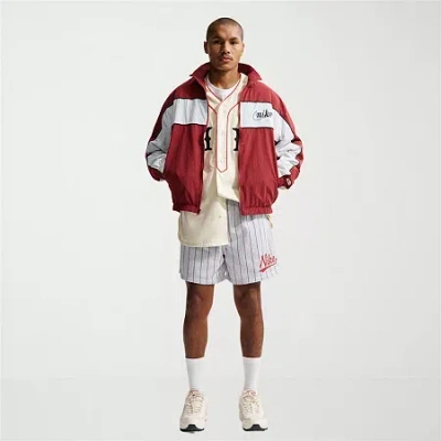 Nike Club Mens Lightweight Big And Tall Windbreaker In Red