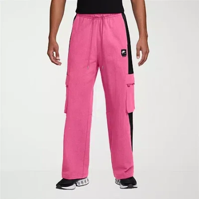 Nike Club Mens Regular Fit Active Cargo Pant In Pink