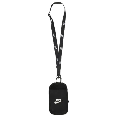 Nike Club Phone Crossbody In Black/black/white