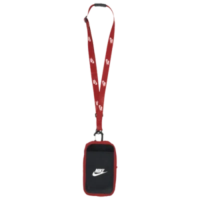 Nike Club Phone Crossbody In University Red/black/white
