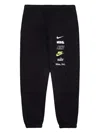 Nike Club Plus "black" Track Trousers In Black