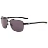 Nike Unisex 58 Mm Black Sunglasses