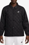 Nike Club Quilted Coach's Jacket In Multi
