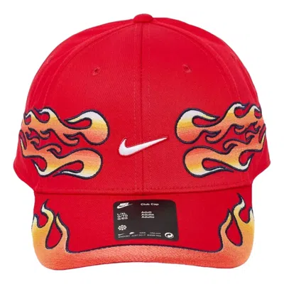 Nike Club Semi-structured Og Flame Cap 'university Red'