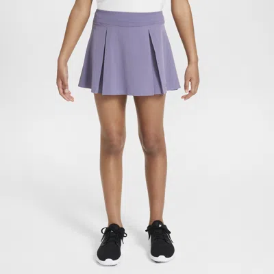 Nike Club Skirt Big Kids' (girls') Golf Skirt In Purple