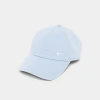 Nike Club Small Swoosh Unstructured Strapback Hat In Light Armory/sail