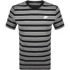 Nike Club Stripe T Shirt Black In Blue