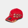 Nike Club Structured Og Flame Strapback Hat In Red