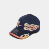 Nike Club Structured Og Flame Strapback Hat In Blue