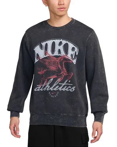 Nike Club Sweatshirt In Gray
