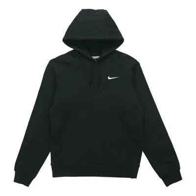 Nike Solo Swoosh Hoodie In Black