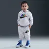 Nike Club Toddler Chenille Jogger Pants In White