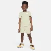 Nike Babies' Club Toddler Knit Shorts Set In Green