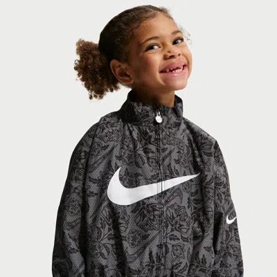 Nike Babies' Club Toddler Woven Jacket In Gray