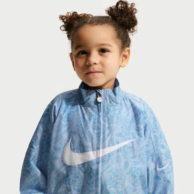 Nike Babies' Club Toddler Woven Jacket In Blue