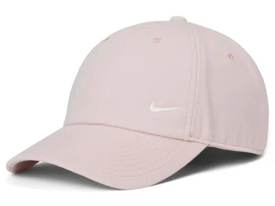 Nike Club Unstructured Cap Baseball Caps Silt Red/sail: Lg/xl In Pink