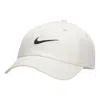 Nike Cream Swoosh Lifestyle Club Adjustable Hat In Yellow