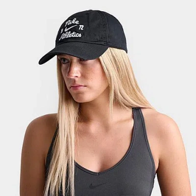 Nike Club Varsity Unstructured Strapback Hat In Multi