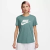 Nike Club Womens Crew Neck Short Sleeve Active T-shirt In Multi