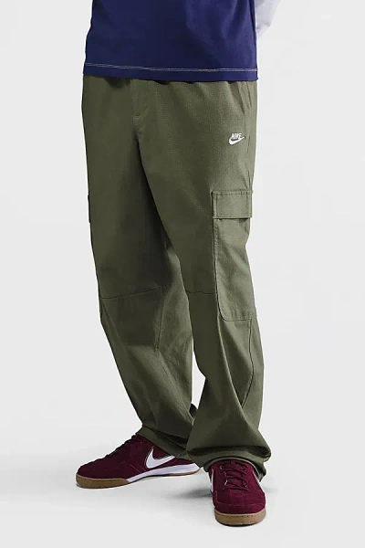 Nike Club Woven Cargo Pant In Green, Men's At Urban Outfitters