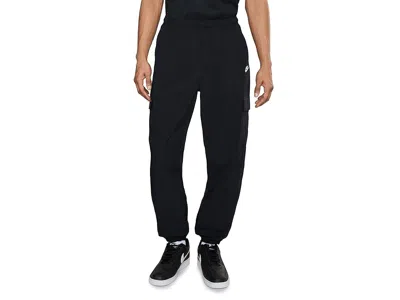 Nike Club Woven Cargo Pants In Black