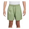 Nike Club Woven Flow Shorts Asia Sizing 'oil Green'