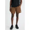 Nike Club Woven Flow Shorts In Brown