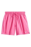 Nike Club Woven Flow Shorts In Pink
