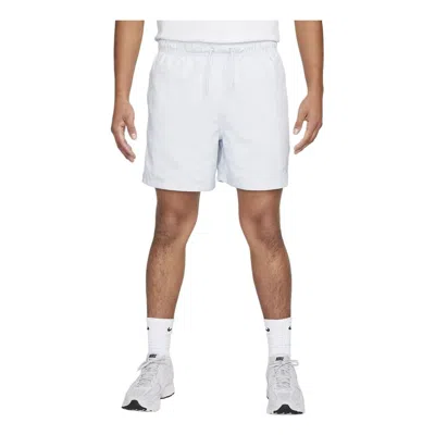 Nike Club Woven Flow Shorts 'pure Platinum' In White