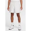 Nike Men's Club Woven Flow Shorts In White